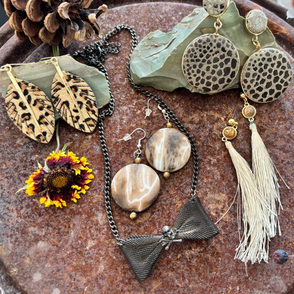 Fabulous Fall Wool Houndstooth Cropped Menswear Double Busted ButtonDown Jacket - Picture 2 of 12